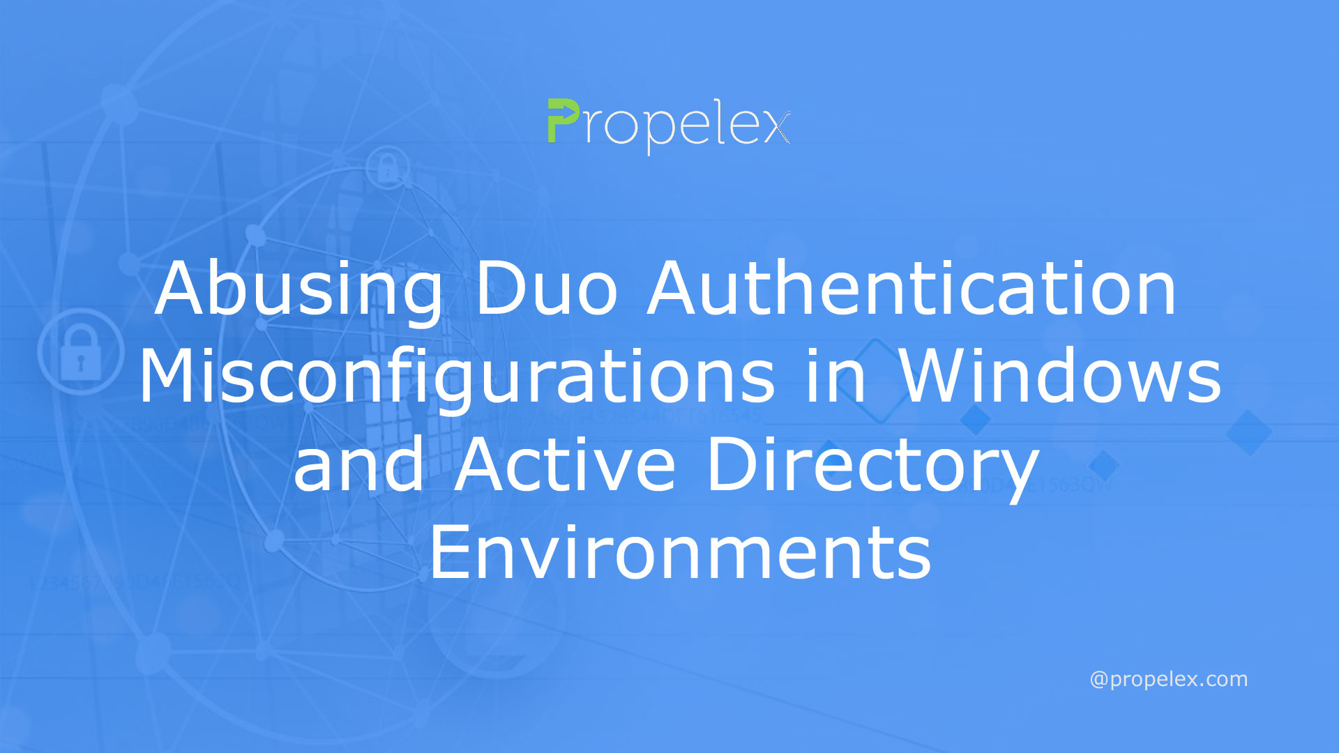 Abusing Duo Authentication Misconfigurations in Windows and Active Directory Environments