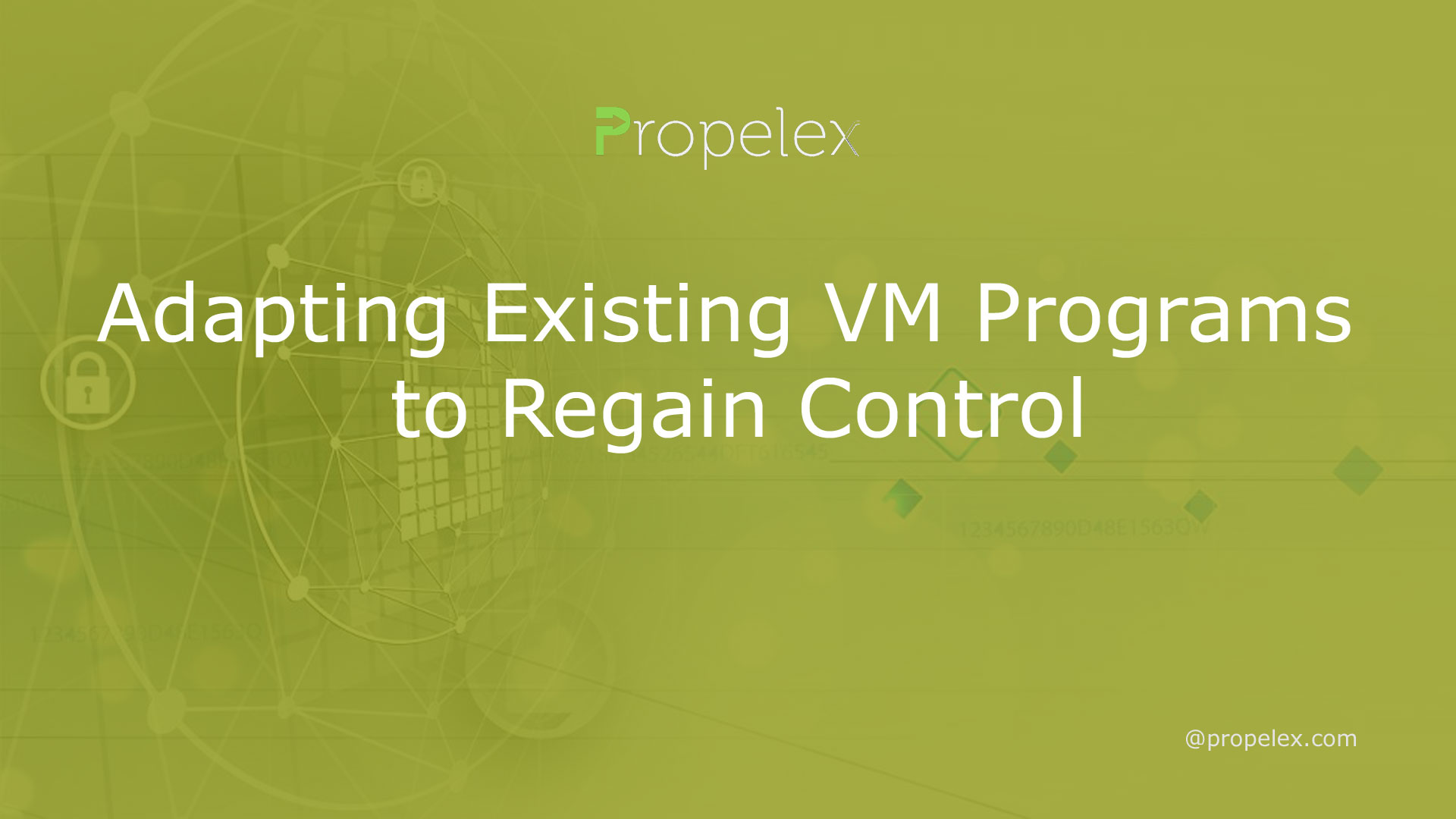 Adapting Existing VM Programs to Regain Control