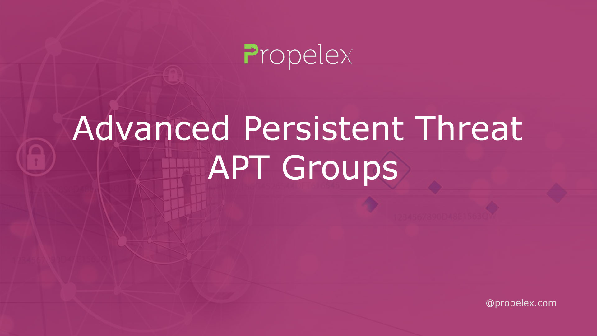Advanced Persistent Threat APT Groups