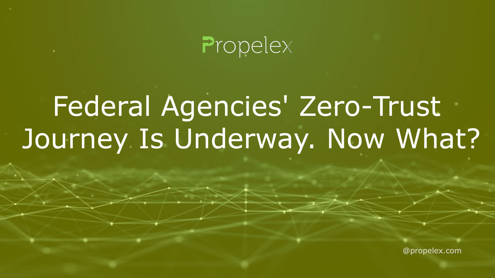 Federal Agencies' Zero-Trust Journey Is Underway. Now What?