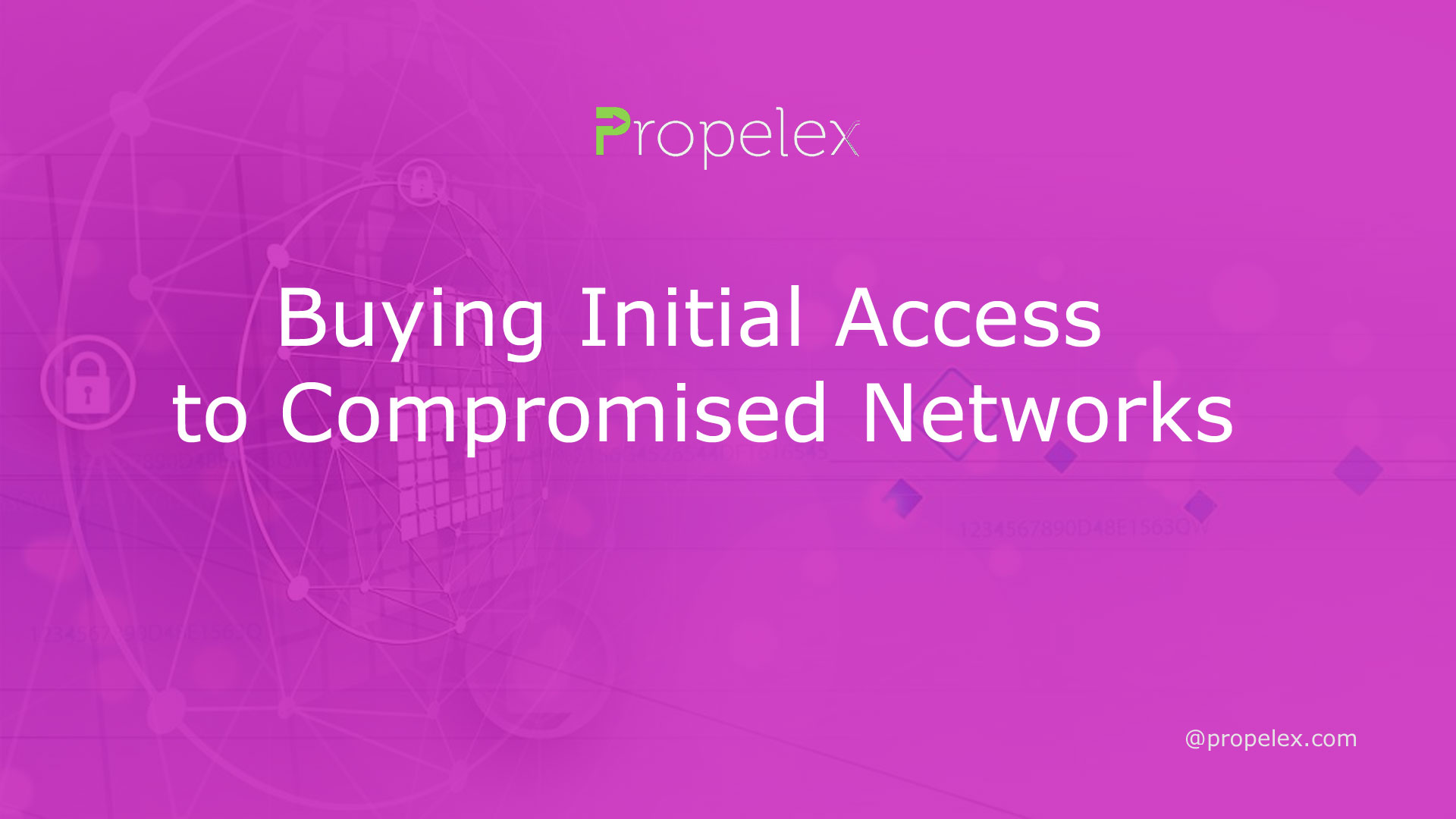 Buying Initial Access to Compromised Networks