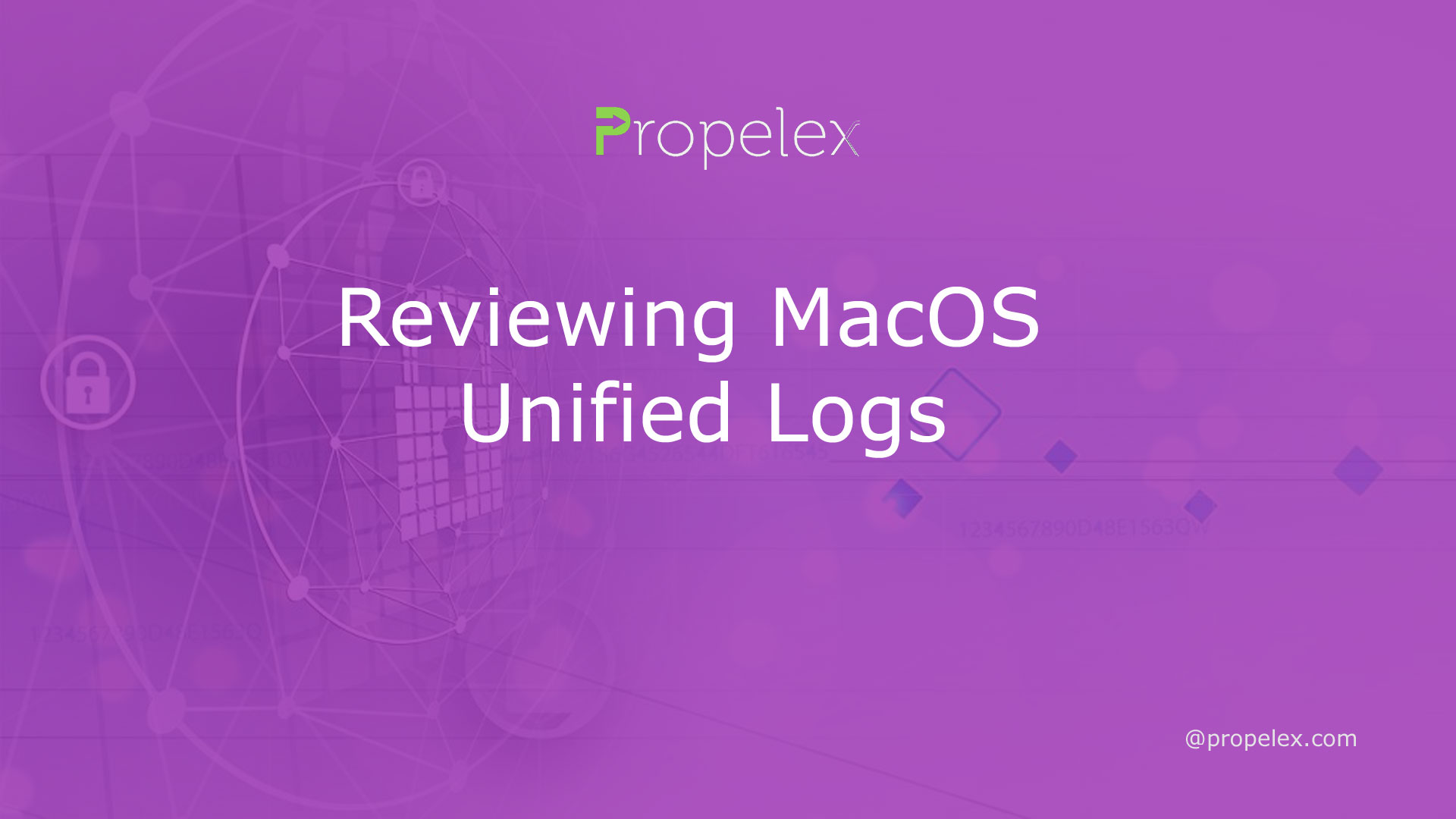 Reviewing MacOS Unified Logs