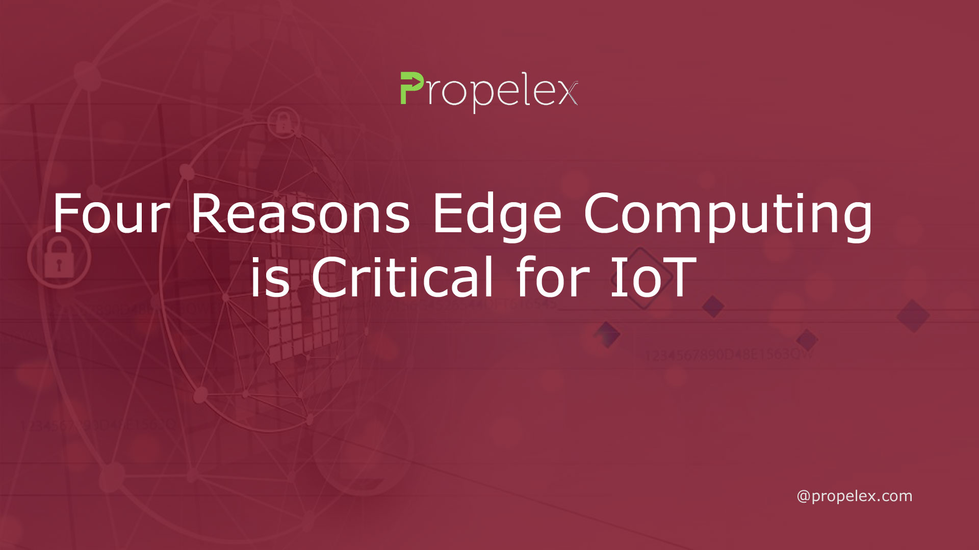 Four Reasons Edge Computing is Critical for IoT