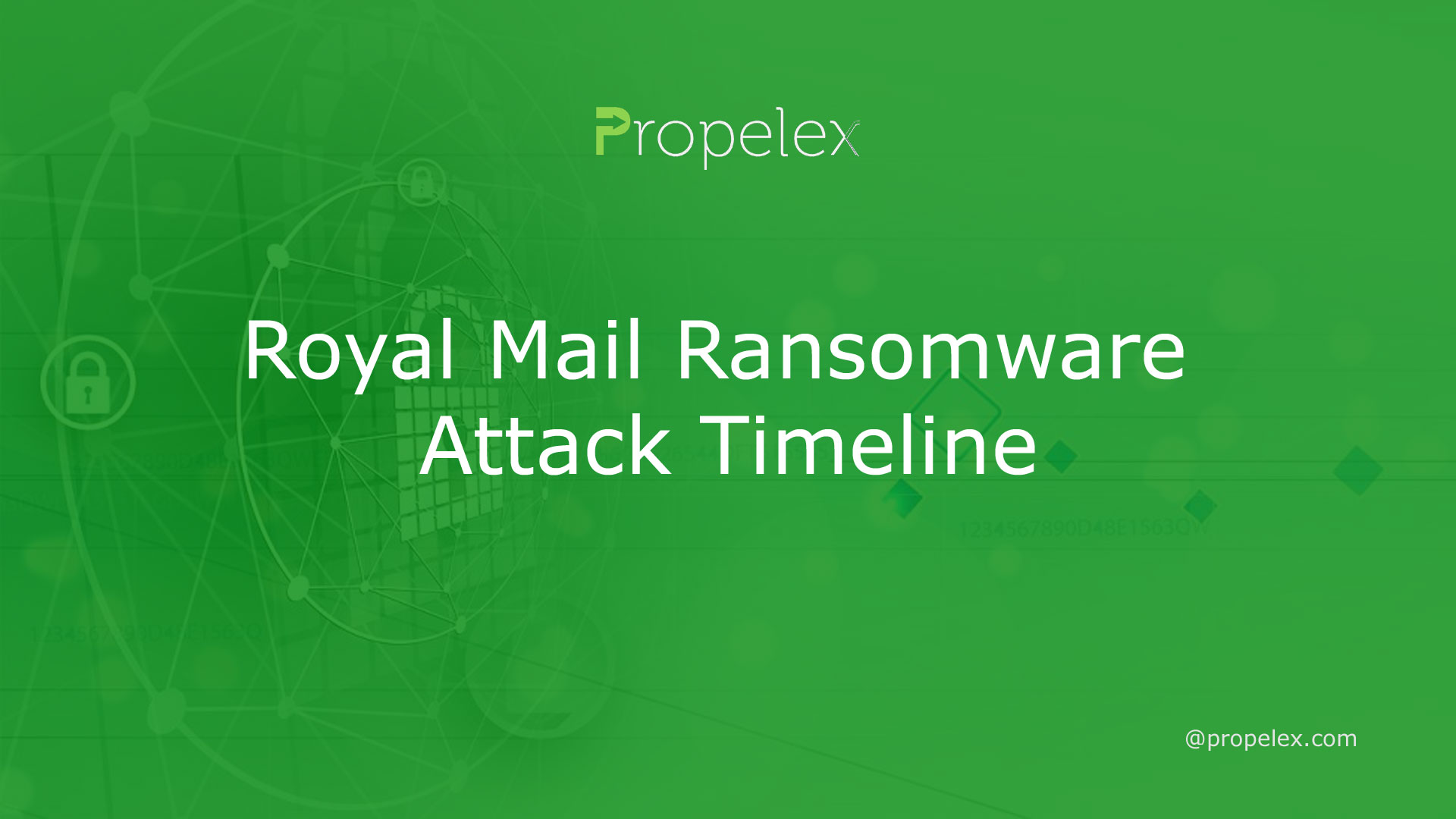 Royal Mail Ransomware Attack Timeline