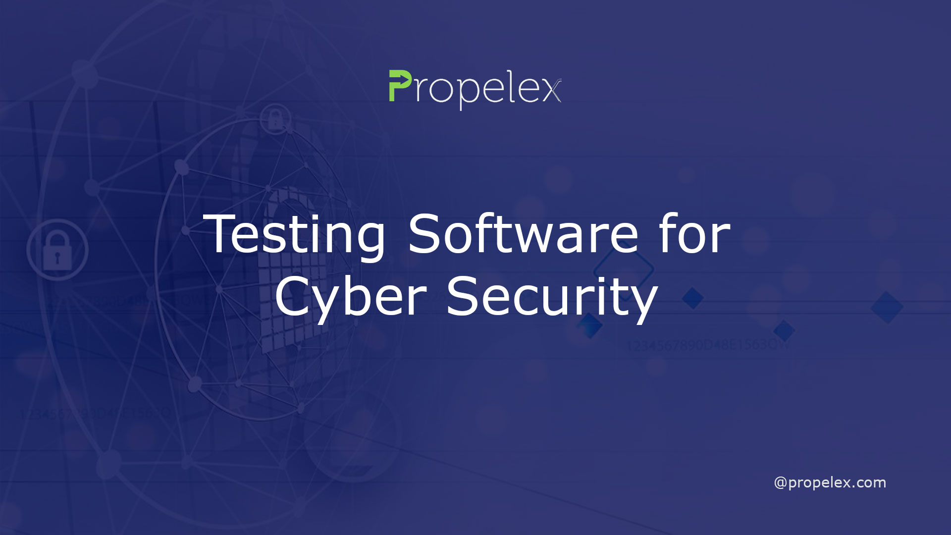 Testing Software for Cyber Security