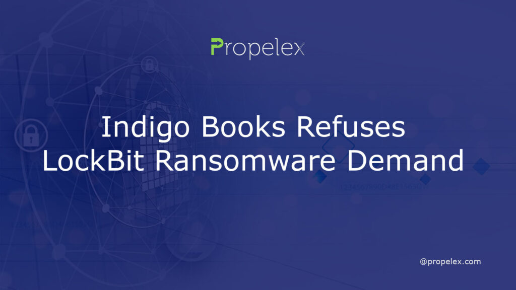 Indigo Books Refuses LockBit Ransomware Demand